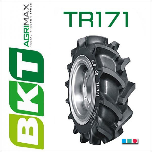 ТРАКТОРНАЯ ШИНА BKT TR-171 С ГЛУБОКИМ РИСУНКОМ ПРОТЕКТОРА