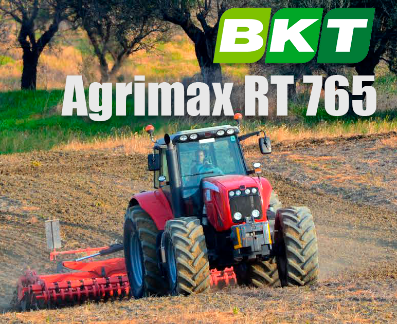 Сделано BKT: Agrimax RT 765 - шина для тракторов, работающих в условиях больших нагрузок
